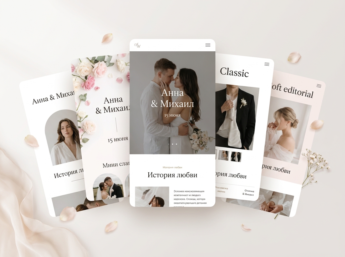 Выберите шаблон