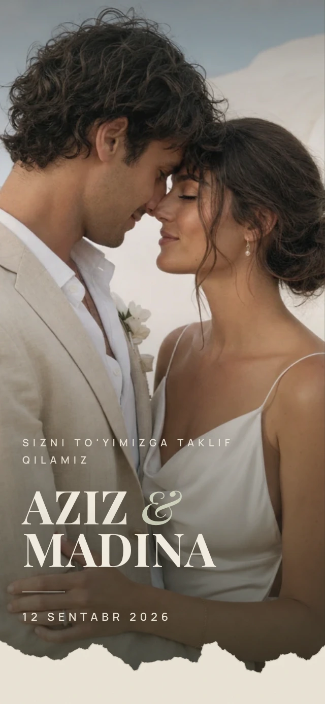 Cypress wedding template preview